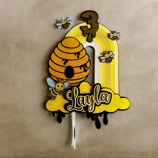 Bumble Bee Cake Topper